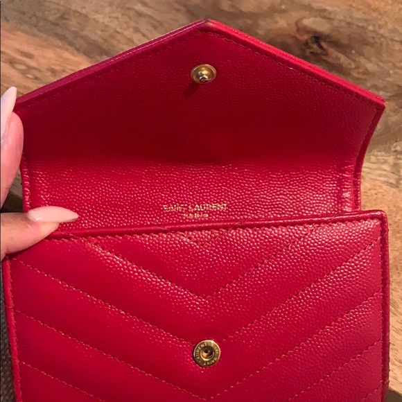 Saint Laurent Monogram Compact Wallet - Picture 8 of 11